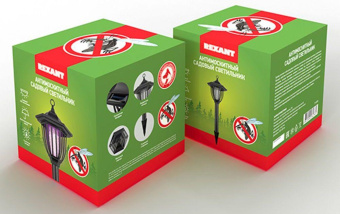 Лампа антимоскитная Rexant 71-0676 р.д.:10м черный от магазина РЭССИ