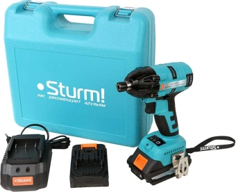 Винтоверт Sturm! CD300H аккум. патрон:быстрозажимной (кейс в комплекте) от магазина РЭССИ
