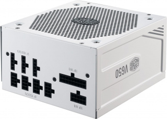 Блок питания Cooler Master ATX 650W V Gold V2 White Case 80+ gold (24+8+4+4pin) APFC 135mm fan 8xSATA Cab Manag RTL от магазина РЭССИ