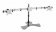 Картинка Кронштейн для мониторов Cactus CS-VM-MP330S-AL серебристый 15"-24" макс.8кг настольный наклон от магазина РЭССИ Кронштейн для мониторов Cactus CS-VM-MP330S-AL серебристый 15"-24" макс.8кг настольный наклон от магазина РЭССИ