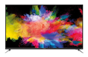 Телевизор LED Hyundai 55" H-LED55EU7008 Android TV черный 4K Ultra HD 60Hz DVB-T2 DVB-C DVB-S2 WiFi Smart TV (RUS) от магазина РЭССИ