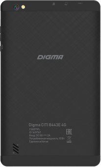 Планшет Digma CITI 8443E 4G T310 4C RAM4Gb ROM128Gb 8" IPS 1920x1200 3G 4G Android 11 серый 5Mpix 2Mpix BT GPS WiFi Touch microSD 128Gb 3500mAh от магазина РЭССИ