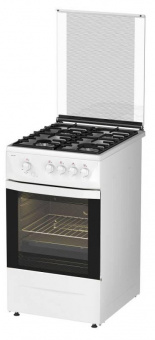 Плита Газовая Darina 1D1 GM 241 008 W белый реш.чугун от магазина РЭССИ