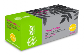 Картридж лазерный Cactus CS-VLC500M 106R03878 пурпурный (2400стр.) для Xerox VersaLink C500/C505 от магазина РЭССИ