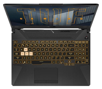 Ноутбук Asus TUF Gaming F15 FX506HC-HN006 Core i5 11400H 16Gb SSD512Gb NVIDIA GeForce RTX 3050 4Gb 15.6" IPS FHD (1920x1080) noOS grey WiFi BT Cam (90NR0723-M00950) от магазина РЭССИ