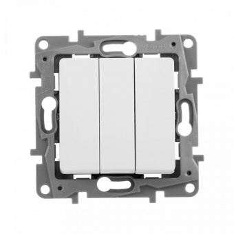 Выключатель Legrand Etika скрыт. 3кл. IP20 белый (упак.:1шт) (672213) от магазина РЭССИ