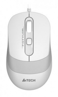 Мышь A4Tech Fstyler FM10 белый/серый оптическая (1600dpi) USB (4but) от магазина РЭССИ
