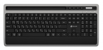 Клавиатура Оклик 860S черный USB беспроводная slim Multimedia (подставка для запястий) (1809323) от магазина РЭССИ