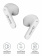 Гарнитура вкладыши A4Tech 2Drumtek B20 TWS белый беспроводные bluetooth в ушной раковине (B20 GRAYISH WHITE) от магазина РЭССИ