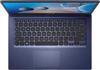 Ноутбук Asus X415JF-EK155T Pentium 6805 4Gb SSD256Gb NVIDIA GeForce Mx130 2Gb 14" TN FHD (1920x1080) Windows 10 Home blue WiFi BT Cam (90NB0SV3-M01950) от магазина РЭССИ