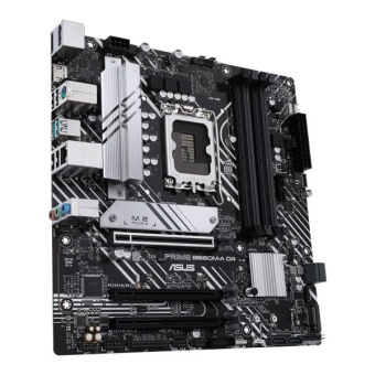 Материнская плата Asus PRIME B660M-A D4-CSM Soc-1700 Intel B660 4xDDR4 mATX AC`97 8ch(7.1) GbLAN RAID+HDMI+DP от магазина РЭССИ