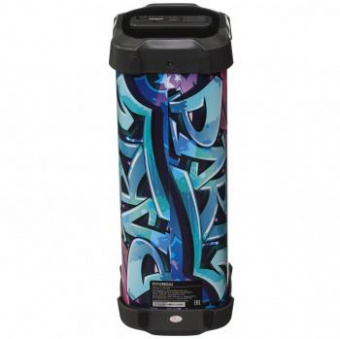 Колонка порт. Hyundai H-PAC460 черный 9W 1.0 BT/3.5Jack/USB 10м 1500mAh от магазина РЭССИ