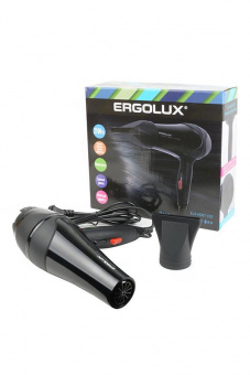 Фен ERGOLUX ELX-HD07-С02 фен профессиональный, черный от магазина РЭССИ