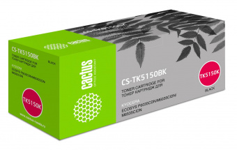 Картридж лазерный Cactus CS-TK5150BK TK-5150BK черный (12000стр.) для Kyocera Ecosys M6035cidn/P6035cdn от магазина РЭССИ