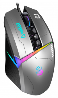 Мышь A4Tech Bloody W60 Max Gun серый/черный оптическая (10000dpi) USB (10but) от магазина РЭССИ
