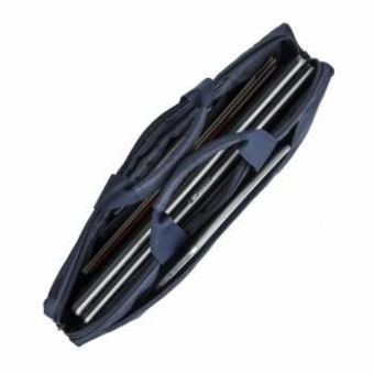 Сумка для ноутбука 15.6" Riva 8035 темно-синий полиэстер (8035 DARK BLUE) от магазина РЭССИ
