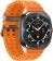 Смарт-часы Samsung Galaxy Watch Ultra LTE 47мм 1.5" AMOLED корп.черный рем.оранжевый (SM-L705FDAACAU) от магазина РЭССИ