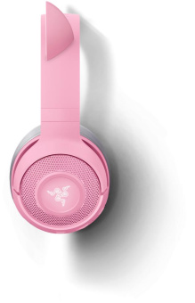 Наушники с микрофоном Razer Kraken BT - Kitty Edition - Quartz розовый/серый мониторные BT оголовье (RZ04-03520100-R3M1) от магазина РЭССИ