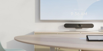 Камера Web Logitech Huddle черный 8Mpix (3840x2160) USB3.0 с микрофоном для ноутбука (960-001577) от магазина РЭССИ
