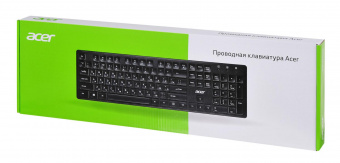 Клавиатура Acer OKW020 черный USB slim от магазина РЭССИ