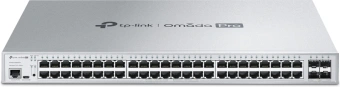 Коммутатор TP-Link Omada Pro S5500-48GP4XF (L2+) 48x1Гбит/с 4xКомбо(10GBase-T/SFP+) 4SFP+ 48PoE+ 500W управляемый от магазина РЭССИ