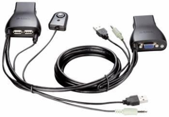 Переключатель D-Link KVM-221 (KVM-221/C1A) от магазина РЭССИ