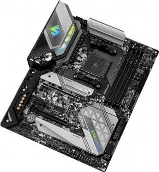 Материнская плата Asrock B550 STEEL LEGEND Soc-AM4 AMD B550 4xDDR4 ATX AC`97 8ch(7.1) 2.5Gg RAID+HDMI+DP от магазина РЭССИ