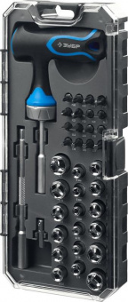 Набор инструментов Зубр 25351-H38 38 предметов (жесткий кейс) от магазина РЭССИ