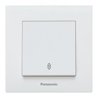 Переключатель Panasonic Karre Plus скрыт. 1кл. IP20 белый (упак.:1шт) (WKTC00032WH-RU) от магазина РЭССИ