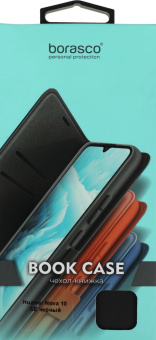 Чехол (флип-кейс) BoraSCO для Huawei Nova 10 SE 71618 черный от магазина РЭССИ