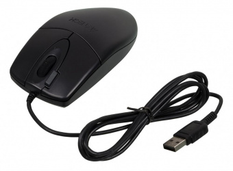 Мышь A4Tech OP-620D черный оптическая (1000dpi) USB (4but) от магазина РЭССИ