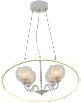 Люстра Hiper Marchena H806-4 подвес. белый от магазина РЭССИ