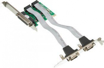Контроллер PCI-E WCH382 1xLPT 2xCOM Ret от магазина РЭССИ