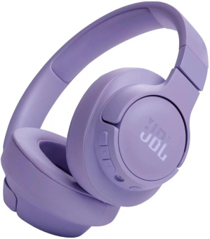 Гарнитура мониторные JBL Tune 720 BT 1.2м сиреневый беспроводные bluetooth оголовье (JBLT720BTPUR) от магазина РЭССИ