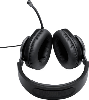 Гарнитура накладные JBL Quantum 100 1.2м черный проводные оголовье (JBLQUANTUM100BLK) от магазина РЭССИ