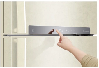 Холодильник LG GR-H802HEHL 2-хкамерн. бежевый линейный инверторный от магазина РЭССИ