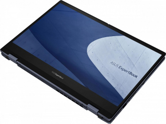 Ноутбук Asus ExpertBook B5 Flip B5402FEA-HY0202W Core i5 1155G7 8Gb SSD512Gb Intel Iris Xe graphics 14" IPS Touch FHD (1920x1080) Windows 11 Home black WiFi BT Cam (90NX04I1-M00750) от магазина РЭССИ