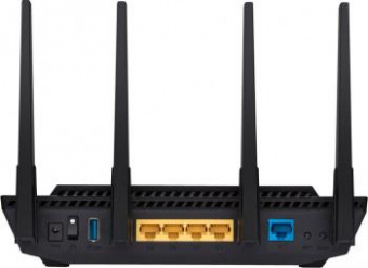 Роутер беспроводной Asus RT-AX58U AX3000 10/100/1000BASE-TX черный от магазина РЭССИ