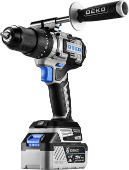 Дрель-шуруповерт Deko DKCID20 PRO аккум. патрон:быстрозажимной (085-1068) от магазина РЭССИ