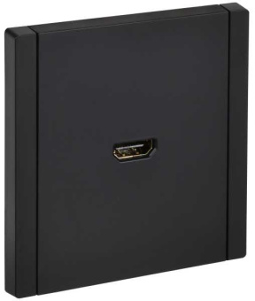FORTE&PIANO Розетка HDMI FP140 черный IEK от магазина РЭССИ