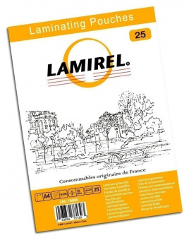 Пленка для ламинирования Fellowes 75мкм A4 (25шт) глянцевая 216x303мм Lamirel (LA-78800) от магазина РЭССИ