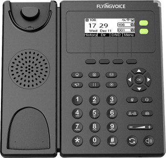 Телефон IP Flyingvoice FIP-10 черный (FIP10) от магазина РЭССИ