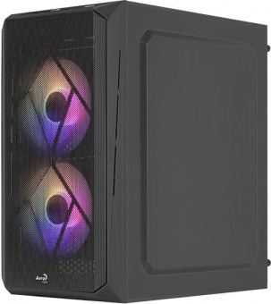 Корпус Aerocool CS-107-A-BK-v2 черный без БП mATX 1xUSB2.0 1xUSB3.0 audio от магазина РЭССИ