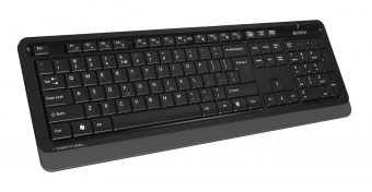 Клавиатура + мышь A4Tech Fstyler FG1010S клав:черный/серый мышь:черный/серый USB беспроводная Multimedia (FG1010S GREY) от магазина РЭССИ
