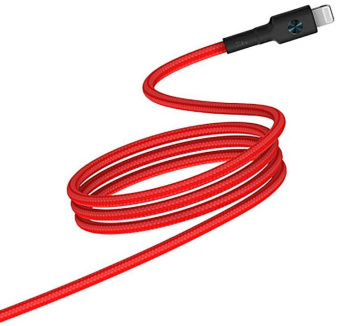 Кабель ZMI AL875 USB Type-C (m)-Lightning (m) 1.5м красный коробка (упак.:1шт) от магазина РЭССИ