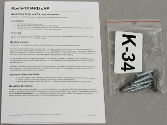 Mikrotik RouterBOARD cAP 2nD электронное устройство от магазина РЭССИ