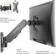 Картинка Кронштейн для телевизора Onkron G120 черный 13"-34" макс.8кг настенный поворот и наклон верт.перемещ. от магазина РЭССИ Кронштейн для телевизора Onkron G120 черный 13"-34" макс.8кг настенный поворот и наклон верт.перемещ. от магазина РЭССИ