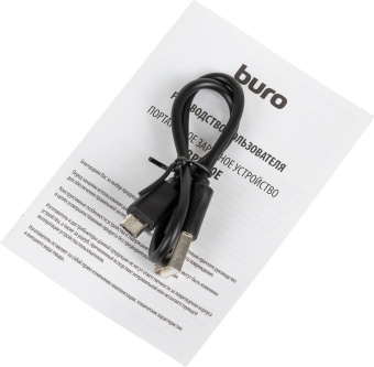 Мобильный аккумулятор Buro BPW10E 10000mAh 2A беспров.зар. черный (BPW10E10PBK) от магазина РЭССИ