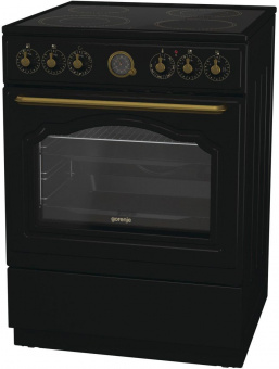 Плита Электрическая Gorenje ECS6250CLB черный стеклокерамика (без крышки) от магазина РЭССИ