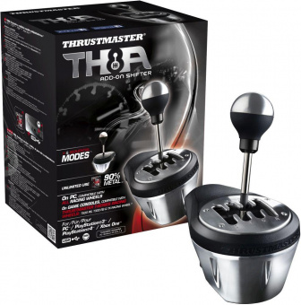 Блок рычагов ThrustMaster TH8A ADD-ON SHIFTER черный USB от магазина РЭССИ